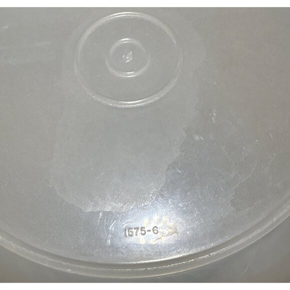 Vintage Tupperware #1575-6 Go Between 1.5 Quart Pitcher w/ Blue Push Button Lid - Picture 6 of 11